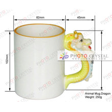 Tasse animale tasse cadeau tasse tasse sublimation